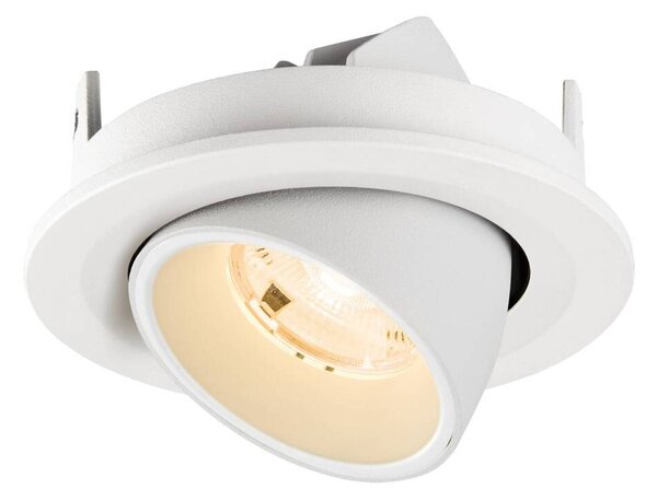 BIG WHITE SLV NUMINOS GIMBLE S Stropní vestavné svítidlo, 2700 K, 20°, IP20, kulaté, bílé 1009389