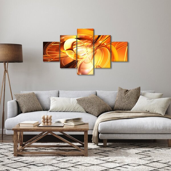 Obraz abstrakce (125x70 cm)