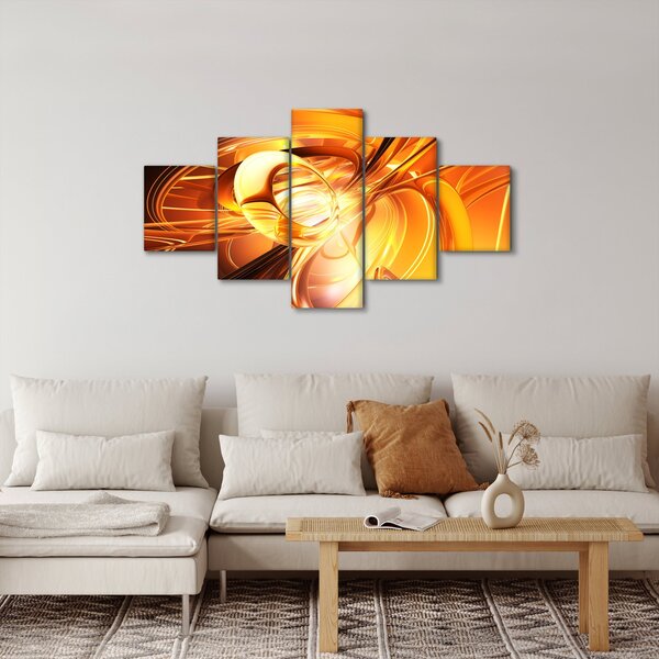Obraz abstrakce (125x70 cm)