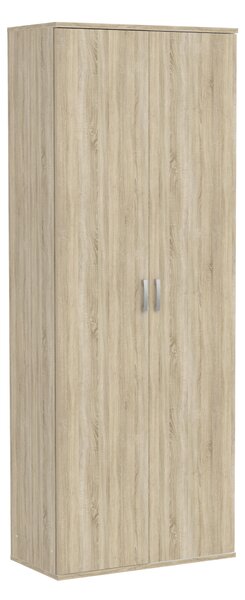 Policová šatní skříň 70 cm BULVERDE - dub sonoma