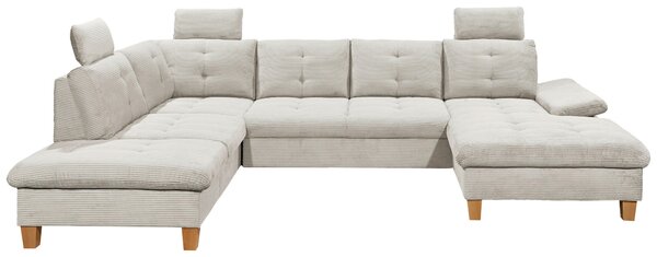 SEDACÍ SOUPRAVA, textil, béžová MID.YOU - Sedací soupravy, Online Only