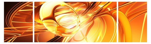 Obraz abstrakce (170x50 cm)