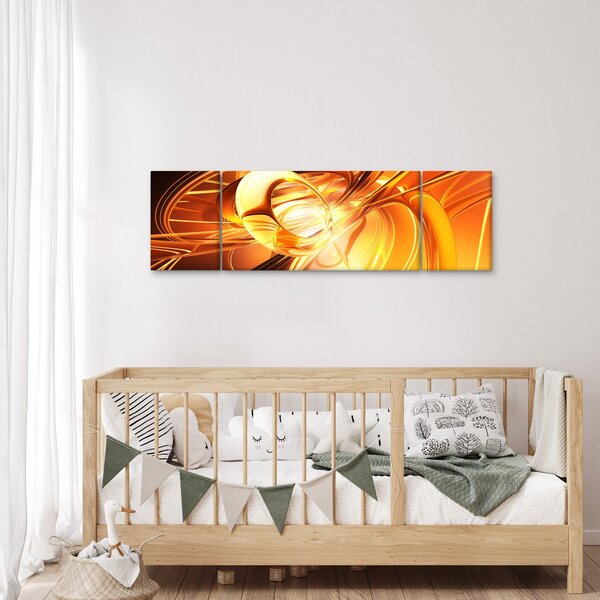 Obraz abstrakce (170x50 cm)
