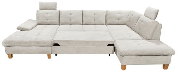 SEDACÍ SOUPRAVA, textil, béžová MID.YOU - Sedací soupravy, Online Only