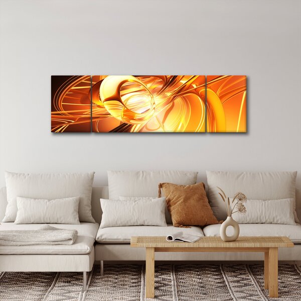 Obraz abstrakce (170x50 cm)