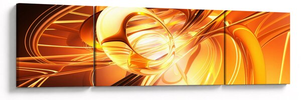 Obraz abstrakce (170x50 cm)