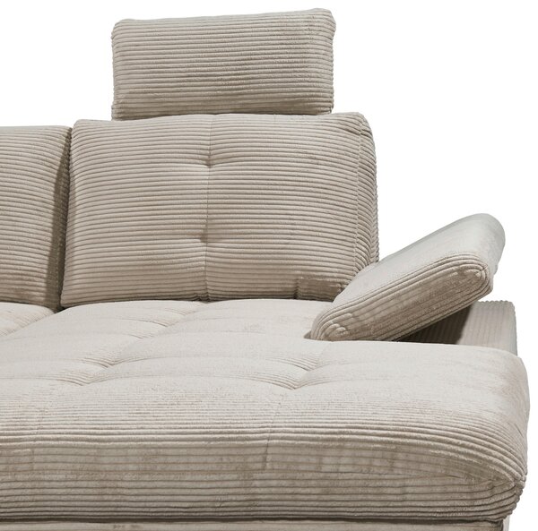 SEDACÍ SOUPRAVA, textil, šedá MID.YOU - Sedací soupravy, Online Only