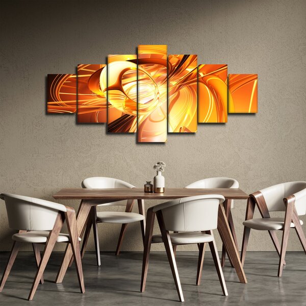 Obraz abstrakce (210x100 cm)