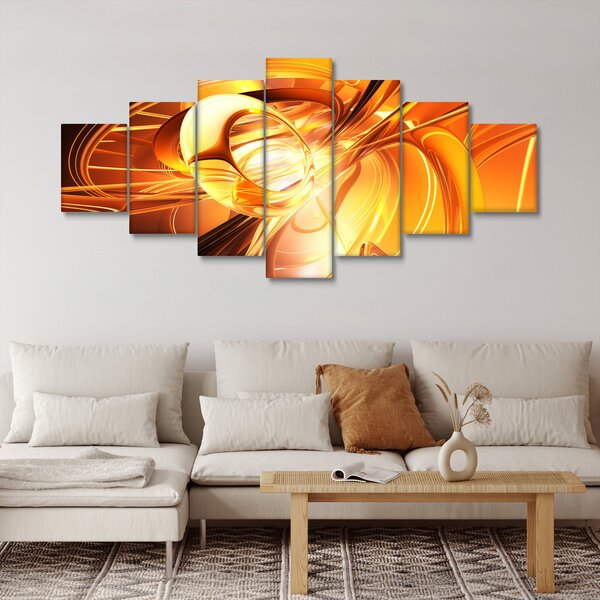 Obraz abstrakce (210x100 cm)