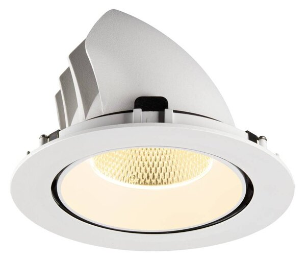 BIG WHITE SLV NUMINOS GIMBLE XL Stropní vestavné svítidlo, 3000 K, 20°, bílá 1009892