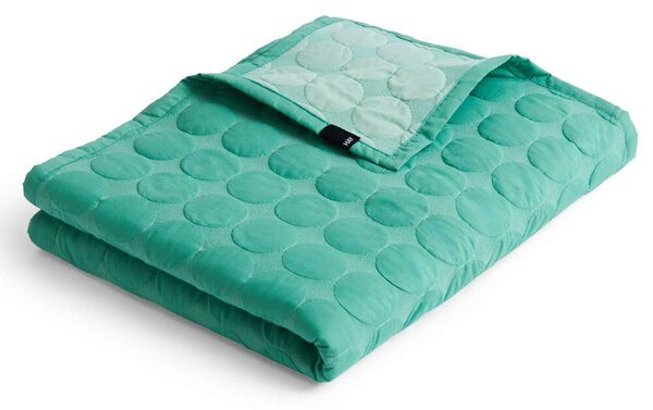 HAY Pléd Mega Dot Organic 260x260, sea green