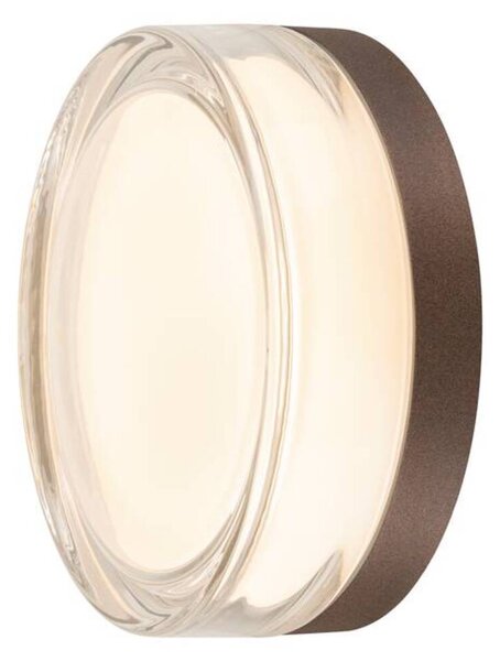 BIG WHITE SLV CYFT XL Přisazené nástěnné a stropní svítidlo, 2700/3000/4000 K, 15 W, PHASE, 125°, IP65 černá / čirá 1010210