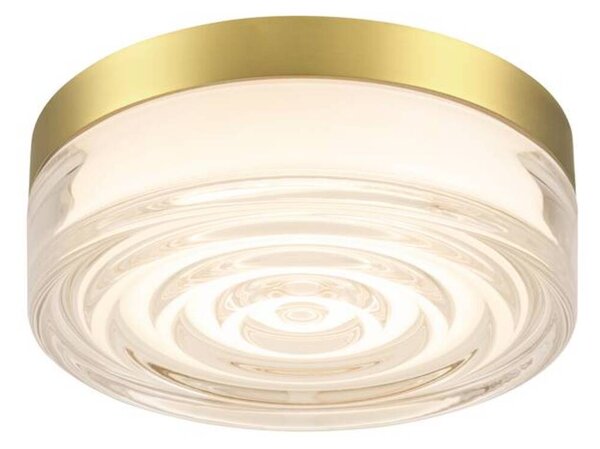 BIG WHITE SLV CYFT WAVE XL Přisazené nástěnné a stropní svítidlo, 2700/3000/4000 K, 15 W, PHASE, 105°, IP65 černá / čirá 1010211