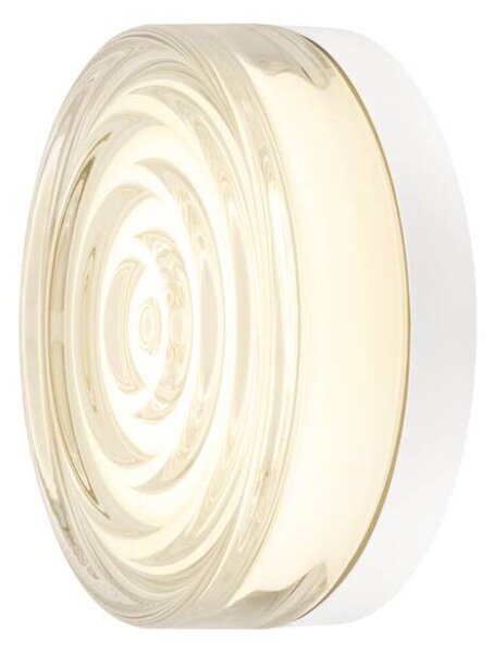 BIG WHITE SLV CYFT WAVE XL Přisazené nástěnné a stropní svítidlo, 2700/3000/4000 K, 15 W, PHASE, 105°, IP65 černá / čirá 1010211