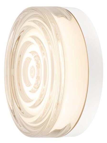 BIG WHITE SLV CYFT WAVE XL Přisazené nástěnné a stropní svítidlo, 2700/3000/4000 K, 15 W, PHASE, 105°, IP65 černá / čirá 1010211