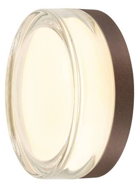 BIG WHITE SLV CYFT XL Přisazené nástěnné a stropní svítidlo, 2700/3000/4000 K, 15 W, PHASE, 125°, IP65 černá / čirá 1010210