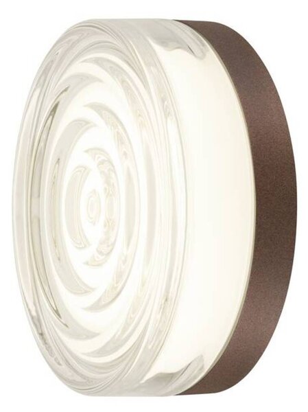 BIG WHITE SLV CYFT WAVE XL Přisazené nástěnné a stropní svítidlo, 2700/3000/4000 K, 15 W, PHASE, 105°, IP65 černá / čirá 1010211