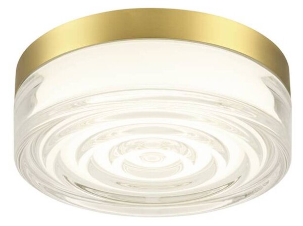 BIG WHITE SLV CYFT WAVE XL Přisazené nástěnné a stropní svítidlo, 2700/3000/4000 K, 15 W, PHASE, 105°, IP65 černá / čirá 1010211