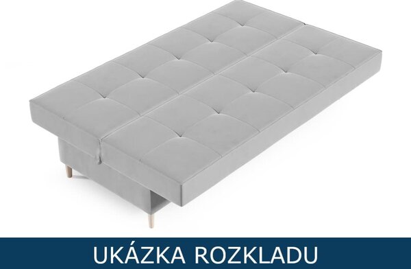 Rozkládací pohovka Baruch - Kronos 03 Barva nožiček: Buk přírodní