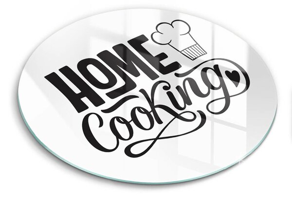 Skleněná deska do kuchyně Home cooking