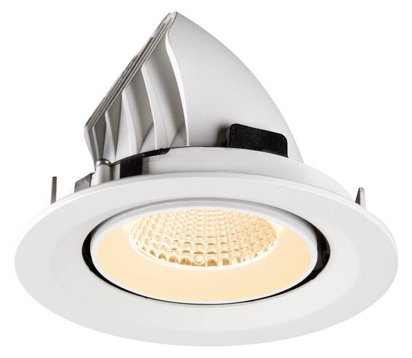 BIG WHITE SLV NUMINOS GIMBLE M Stropní vestavné svítidlo, 2700 K, 40°, bílá 1009554