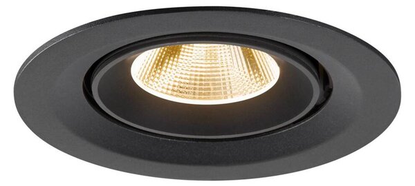 BIG WHITE SLV NUMINOS GIMBLE M Stropní vestavné svítidlo, 2700 K, 20°, černé 1009541