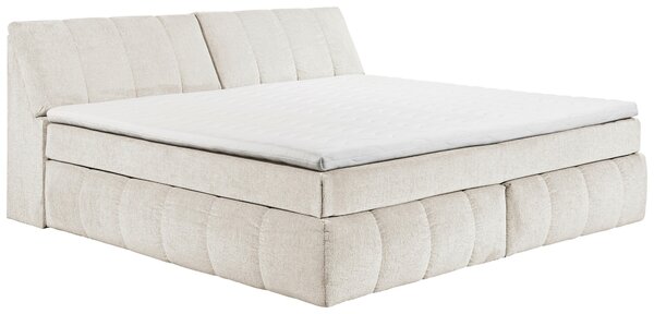 POSTEL BOXSPRING, 240/200 cm, krémová MID.YOU - Manželské postele, Online Only