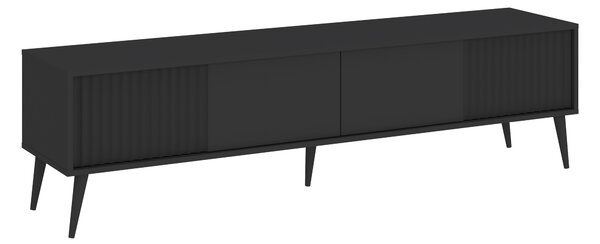 Široký stolek pod TV JEWETT - antracitový
