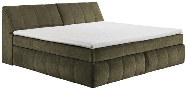 POSTEL BOXSPRING, 240/200 cm, zelená MID.YOU - Manželské postele, Online Only