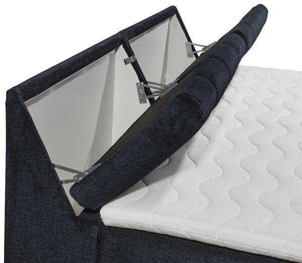 POSTEL BOXSPRING, 240/200 cm, černá MID.YOU - Manželské postele, Online Only