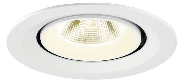 BIG WHITE SLV NUMINOS GIMBLE M Stropní vestavné svítidlo, 4000 K, 20°, bílá 1009587