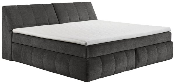 POSTEL BOXSPRING, 240/200 cm, šedá MID.YOU - Manželské postele, Online Only