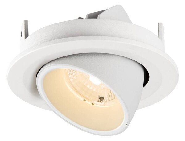 BIG WHITE SLV NUMINOS GIMBLE S Stropní vestavné svítidlo, 2700 K, 40°, IP20, kulaté, bílé 1009392