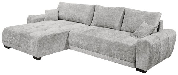 ROHOVÁ ROZKLÁDACÍ POHOVKA, textil, barvy stříbra Livetastic - Online Only sedačky, Online Only
