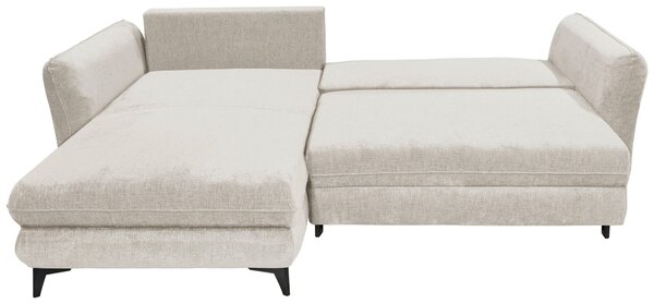 ROHOVÁ ROZKLÁDACÍ POHOVKA, textil, slonovinová Livetastic - Online Only sedačky, Online Only