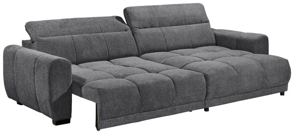 ROHOVÁ SEDAČKA, textil, antracitová Livetastic - Sedací soupravy, Online Only
