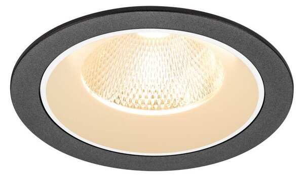 LA 1009758 NUMINOS® L Stropní vestavné svítidlo, 2700 K, 20°, IP20, kulaté, černé / bílé - BIG WHITE (SLV)