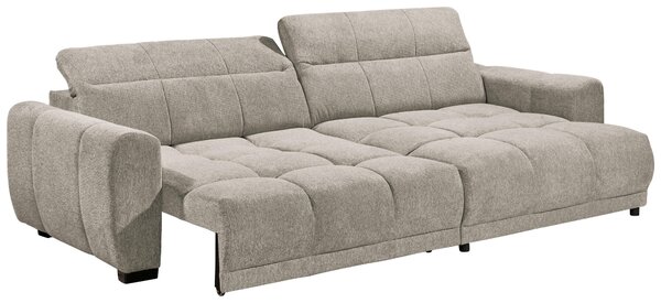 ROHOVÁ SEDAČKA, textil, pískové barvy Livetastic - Sedací soupravy, Online Only