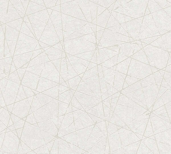 A.S. Création | Vliesová tapeta na zeď DIMEX 2025 39177-1 | 0,53 x 10,05 m | bílá, krémová