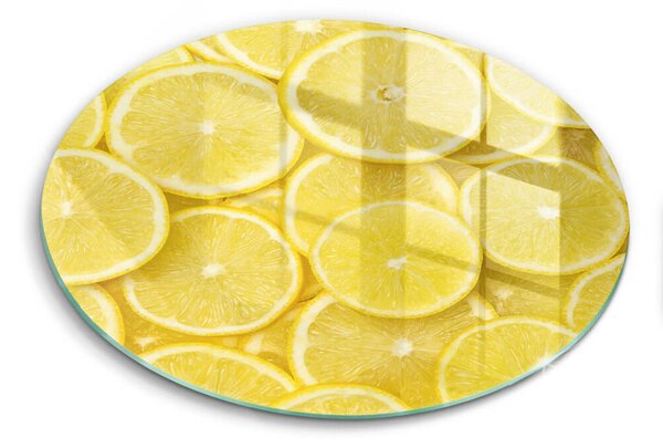 Skleněná deska do kuchyně Citronové ovoce