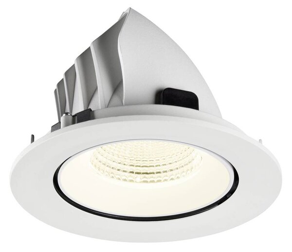 LA 1009755 NUMINOS® GIMBLE L Stropní vestavné svítidlo, 4000 K, 55°, IP20, kulaté, bílé - BIG WHITE (SLV)