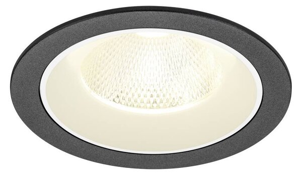 LA 1009793 NUMINOS® L Stropní vestavné svítidlo, 4000 K, 20°, IP20, kulaté, černá / bílá - BIG WHITE (SLV)