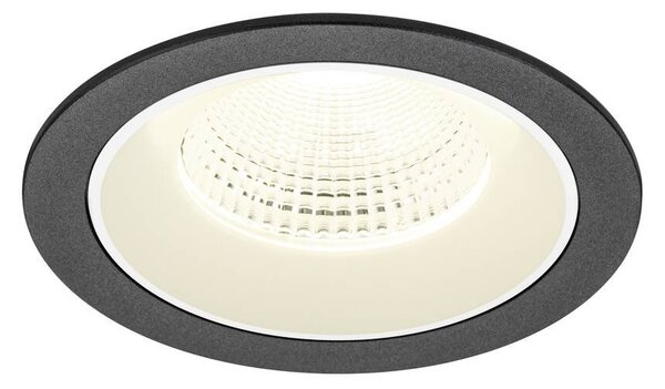 LA 1009799 NUMINOS® L Stropní vestavné svítidlo, 4000 K, 55°, IP20, kulaté, černé / bílé - BIG WHITE (SLV)