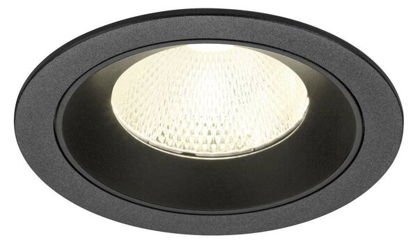 LA 1009792 NUMINOS® L Stropní vestavné svítidlo, 4000 K, 20°, IP20, kulaté, černé - BIG WHITE (SLV)
