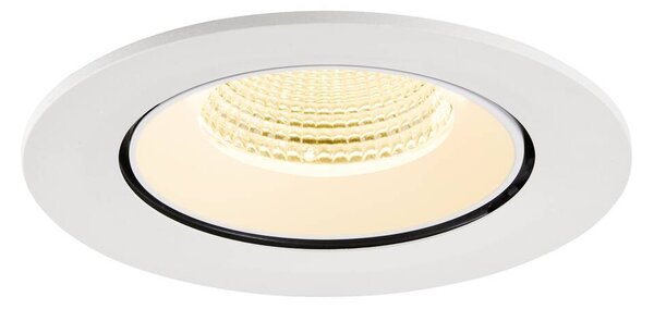 LA 1009737 NUMINOS® GIMBLE L Stropní vestavné svítidlo, 3000 K, 55°, IP20, kulaté, bílé - BIG WHITE (SLV)