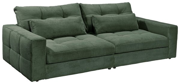 POHOVKA BIG SOFA, textil, tmavě zelená Livetastic - Pohovky, Online Only