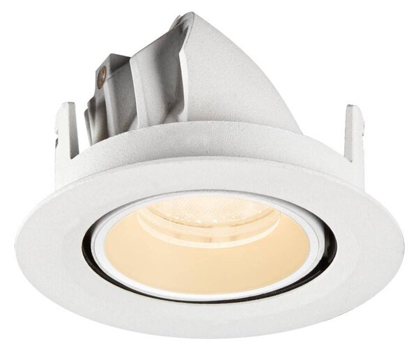 BIG WHITE SLV NUMINOS GIMBLE XS Stropní vestavné svítidlo, 2700 K, 40°, IP20, kulaté, bílé 1010039