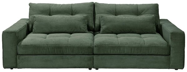 POHOVKA BIG SOFA, textil, tmavě zelená Livetastic - Pohovky, Online Only