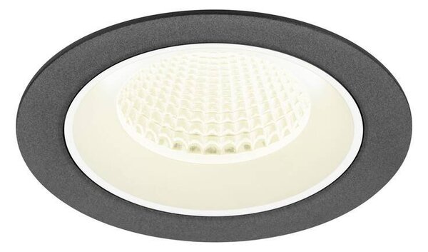 LA 1009635 NUMINOS® M Stropní vestavné svítidlo, 4000 K, 40°, IP20, kulaté, černé / bílé - BIG WHITE (SLV)