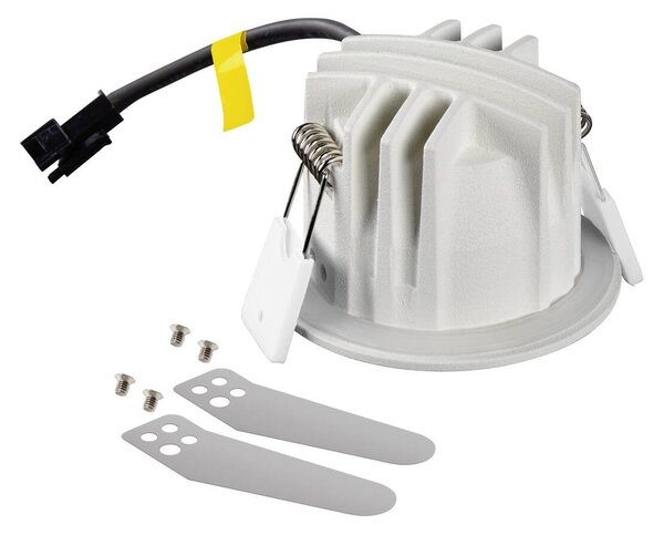 LA 1009287 NUMINOS® XS Stropní vestavné svítidlo, 2700 K, 55°, IP20, kulaté, bílé - BIG WHITE (SLV)